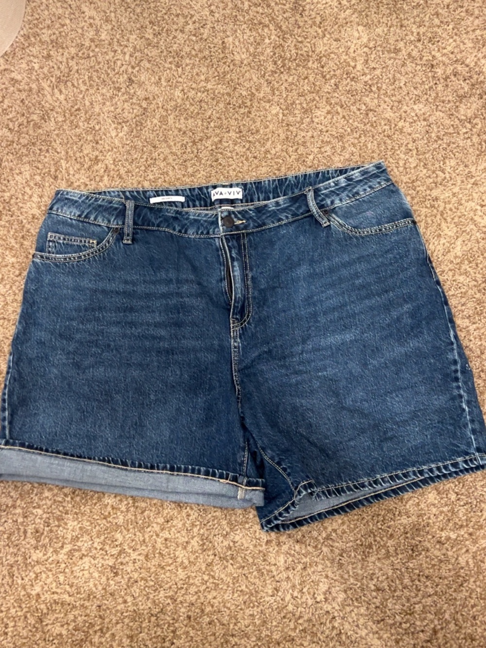 Blue Denim Women’s Shorts